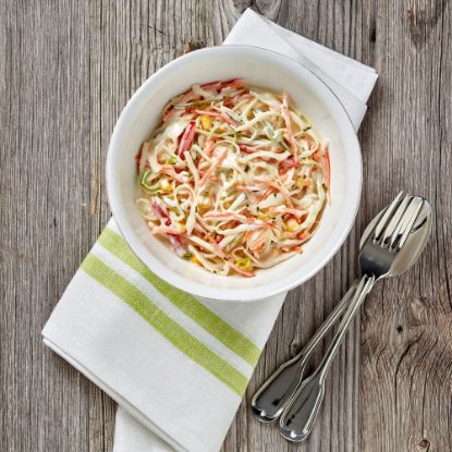 Bild von Partysalat mit der Beschreibung Vorbestellung bis mittwochs - Lieferung ab Folgewoche Montag